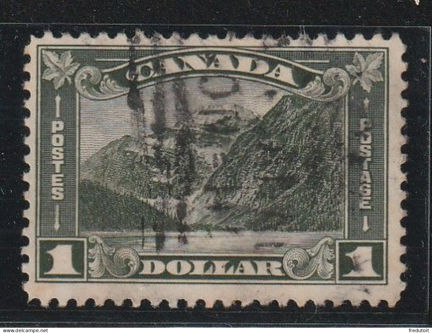 CANADA - N°155 Obl (1930-31) 1d Vert - Oblitérés