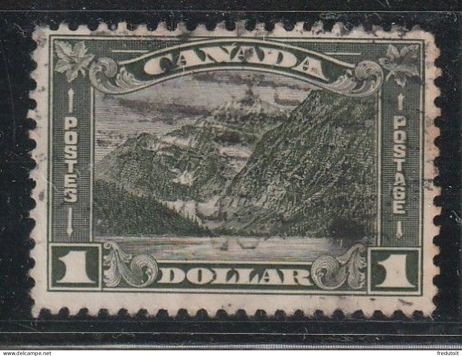 CANADA - N°155 Obl (1930-31) 1d Vert - Oblitérés