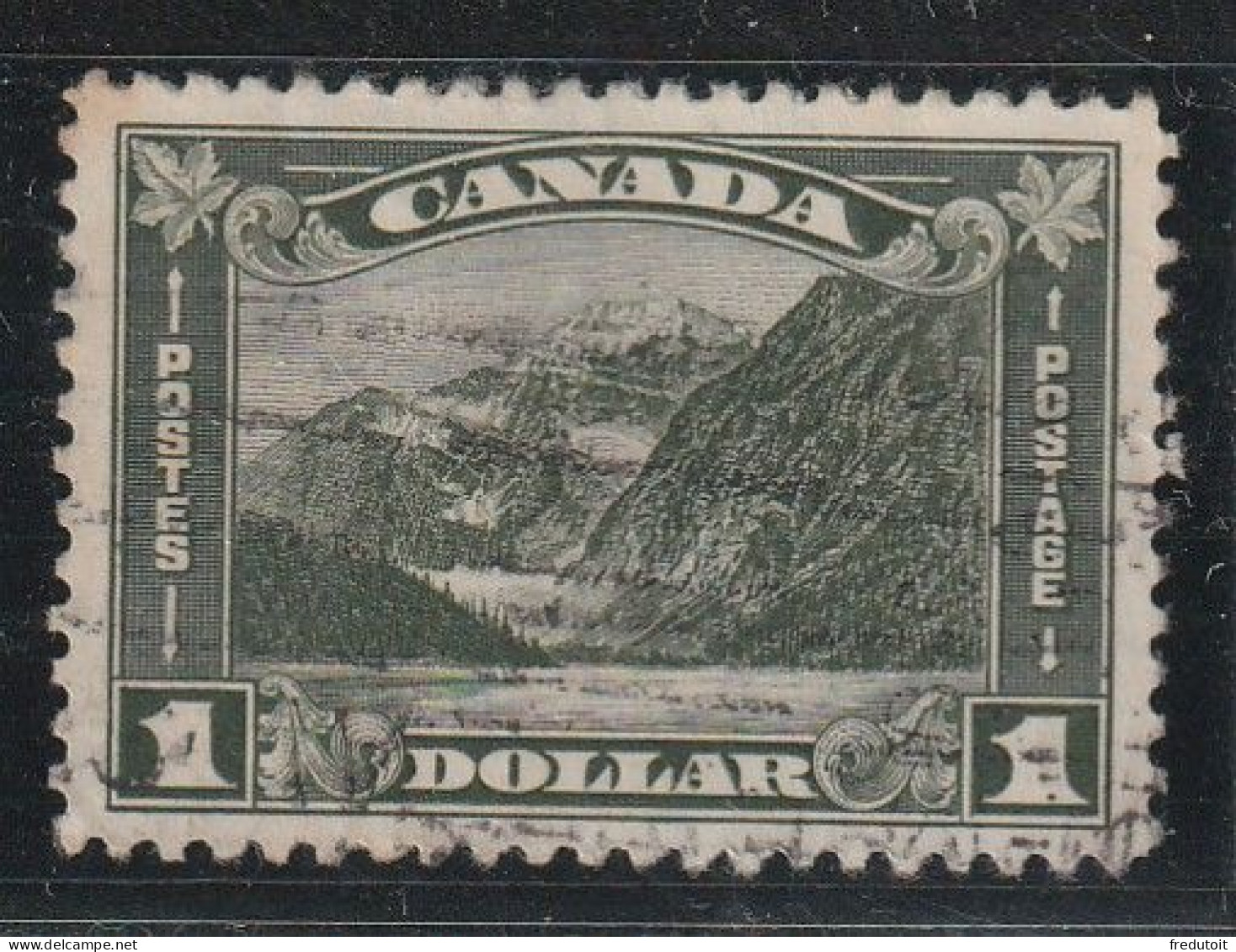 CANADA - N°155 Obl (1930-31) 1d Vert - Oblitérés