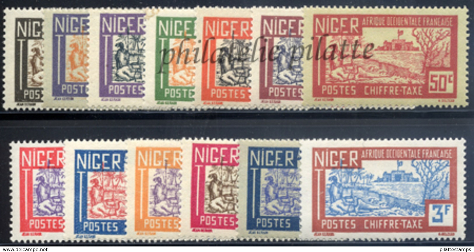 -Niger Taxe 9/21** - Unused Stamps