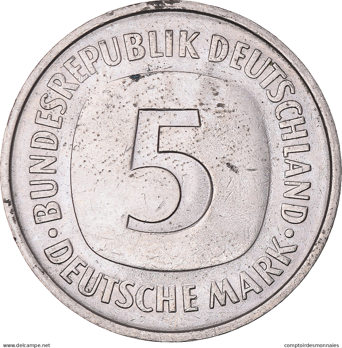 Monnaie, République Fédérale Allemande, 5 Mark, 1980 - 5 Mark