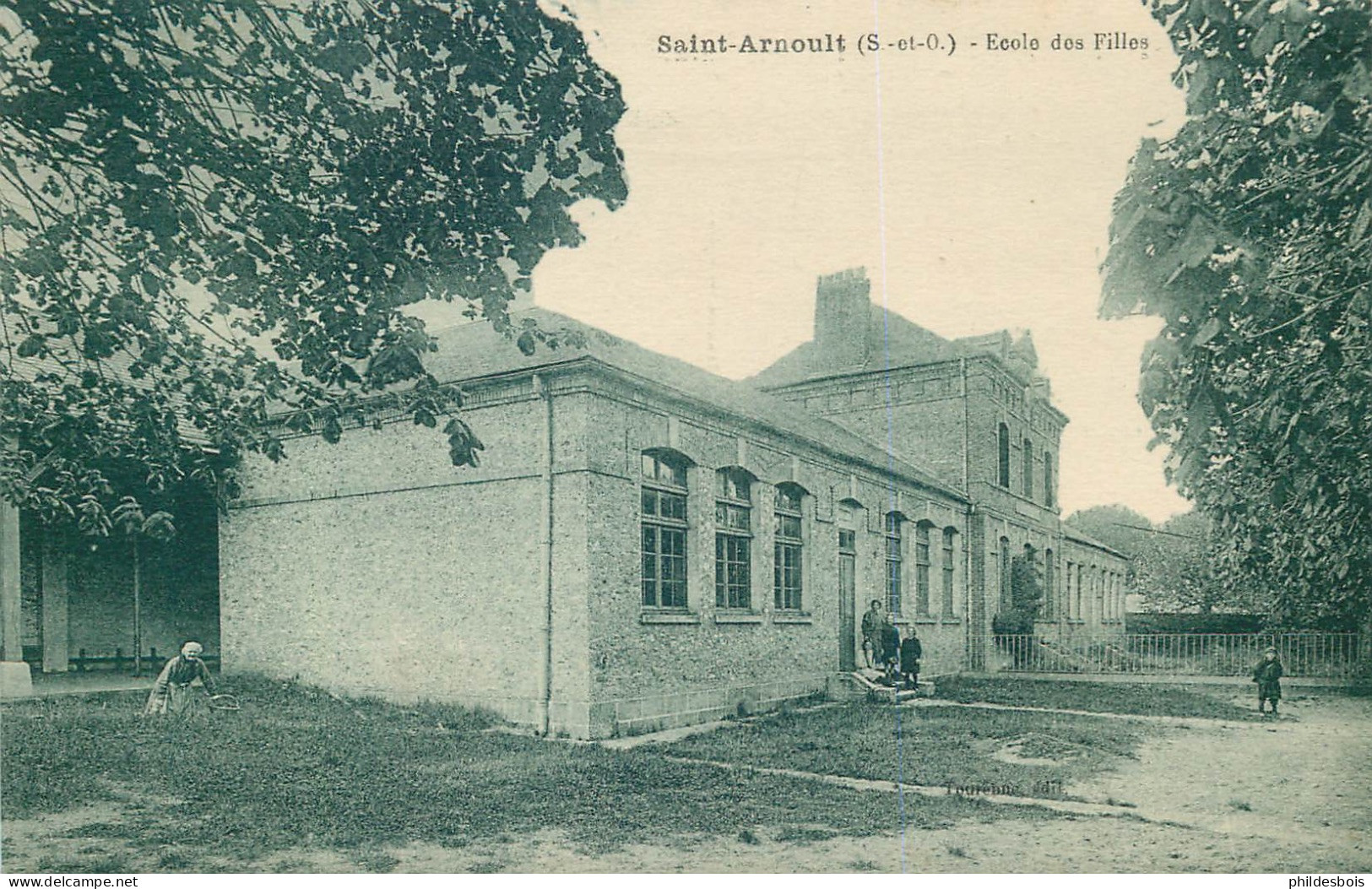 YVELINES  SAINT ARNOULT  école Des Filles - St. Arnoult En Yvelines