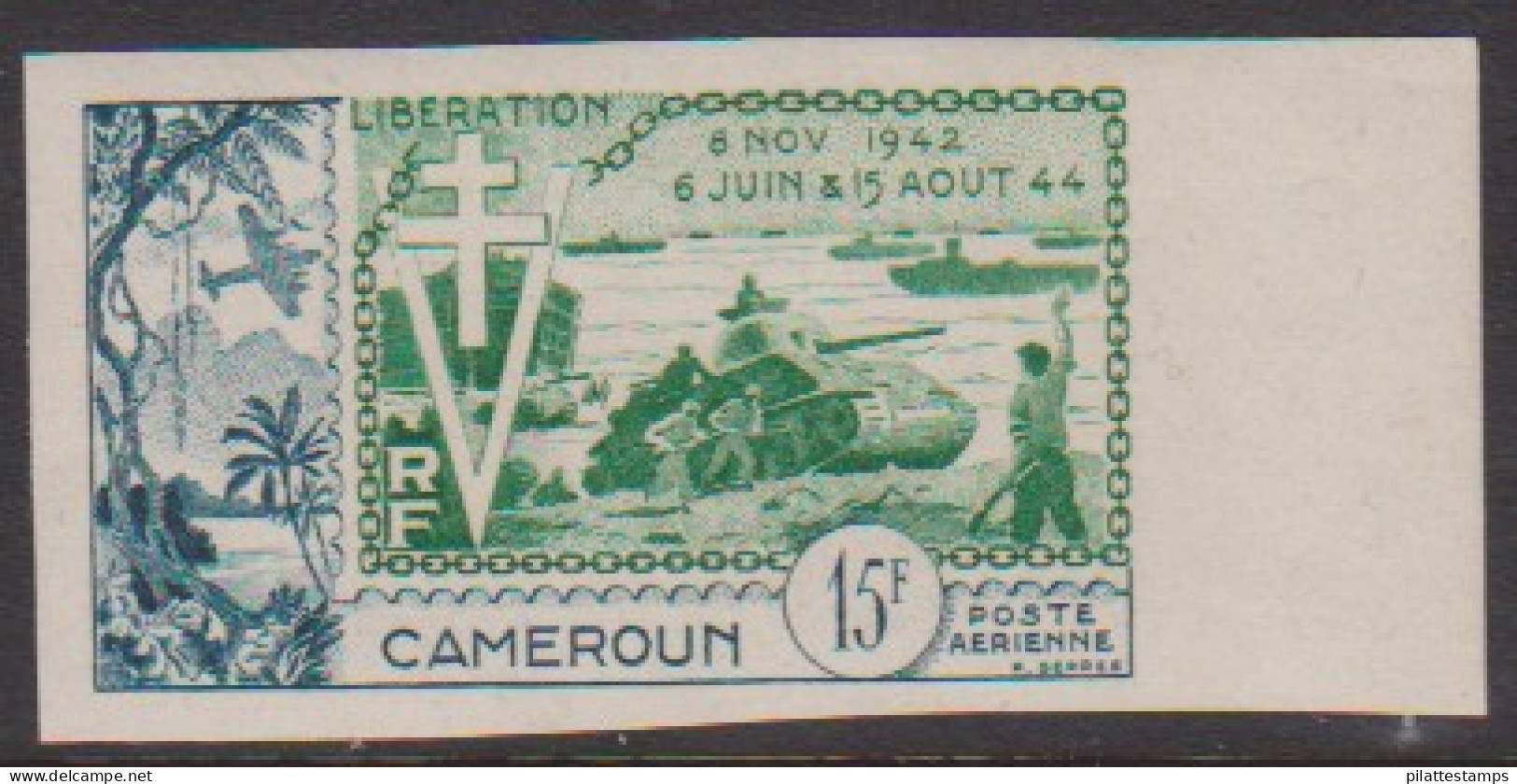 Cameroun PA 44** Non Dentelé - Andere & Zonder Classificatie