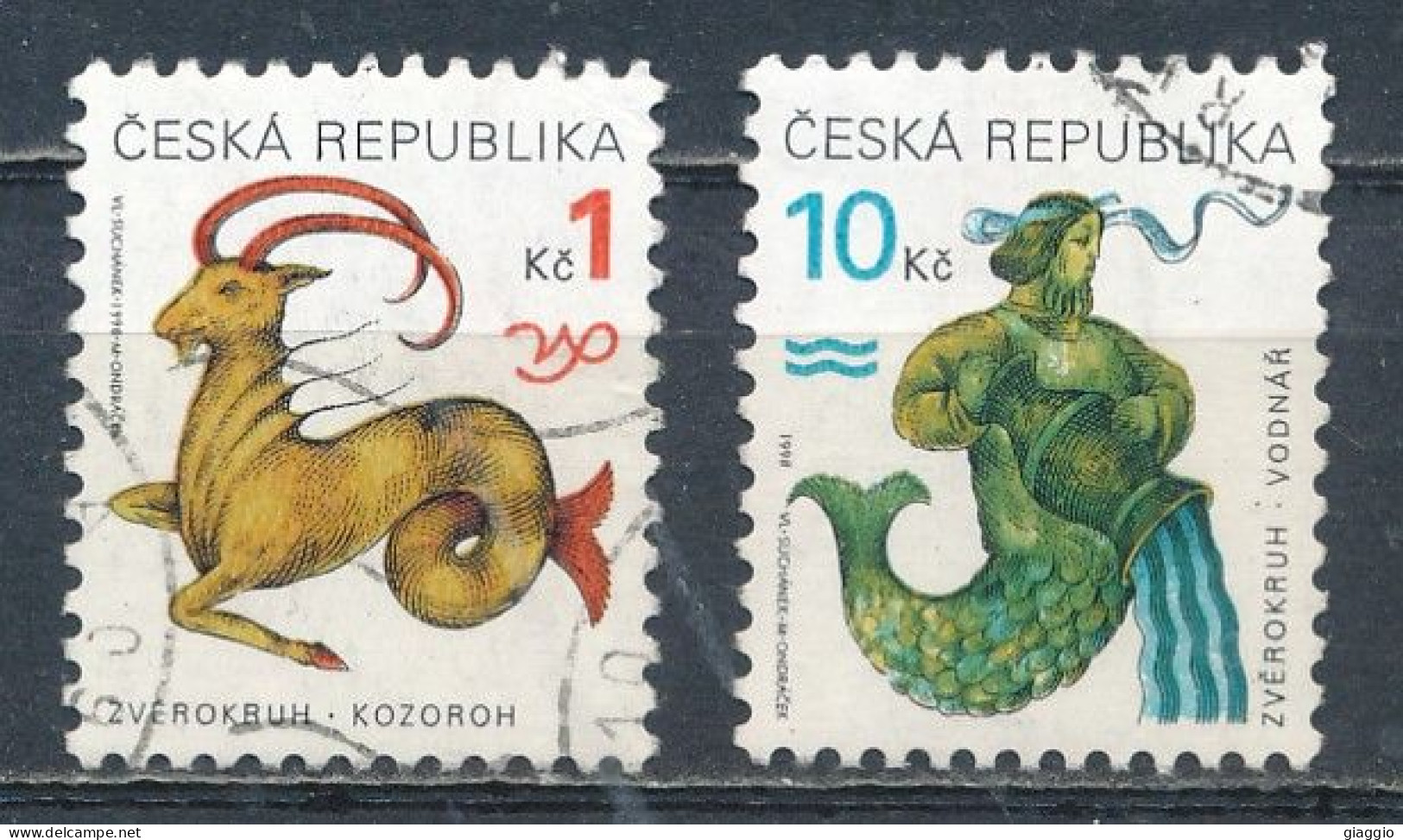 °°° CZECH REPUBLIC - Y&T N° 192/93 - 1998 °°° - Usati