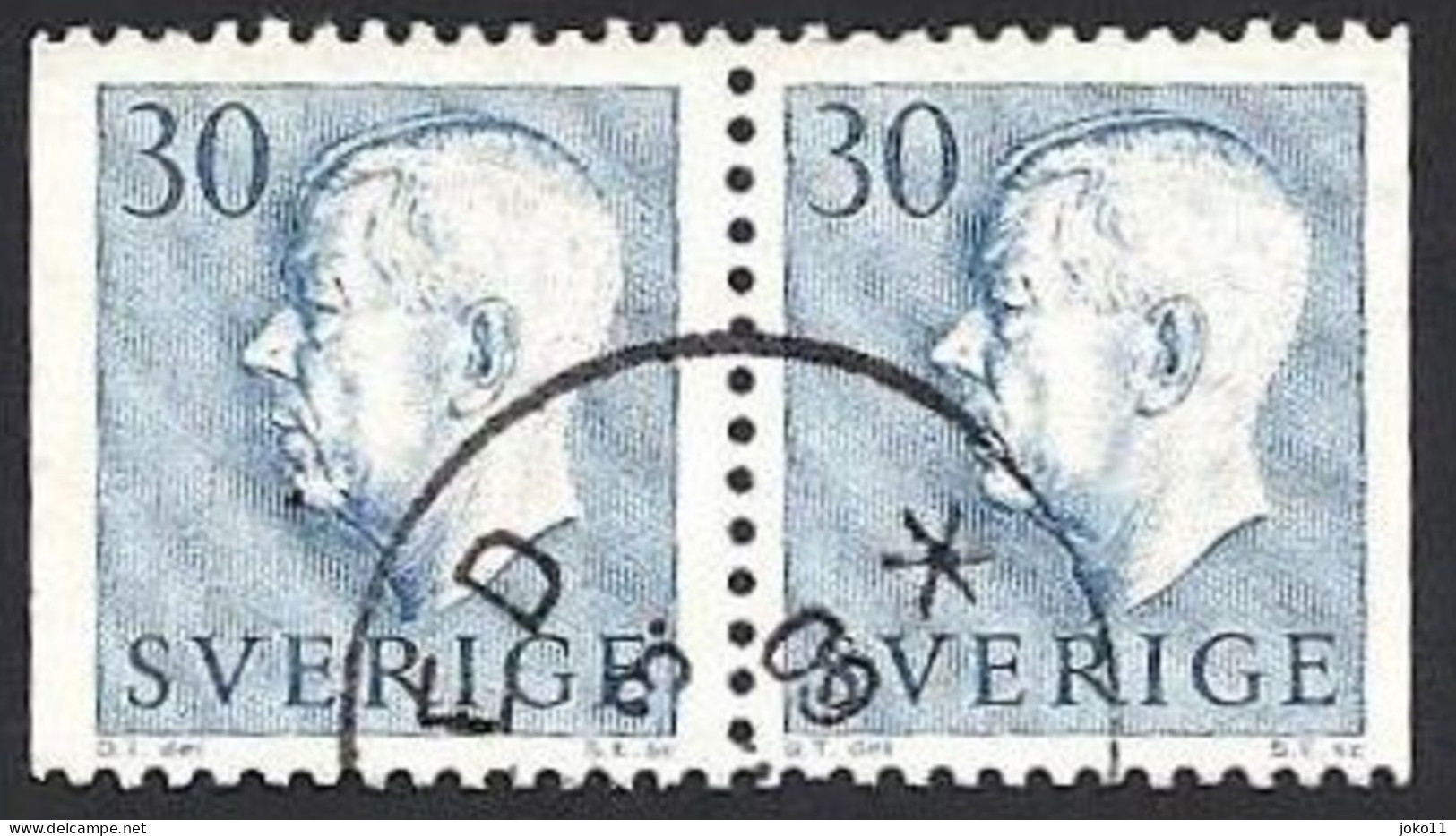 Schweden, 1957, Michel-Nr. 427 D/D, Gestempelt - Oblitérés
