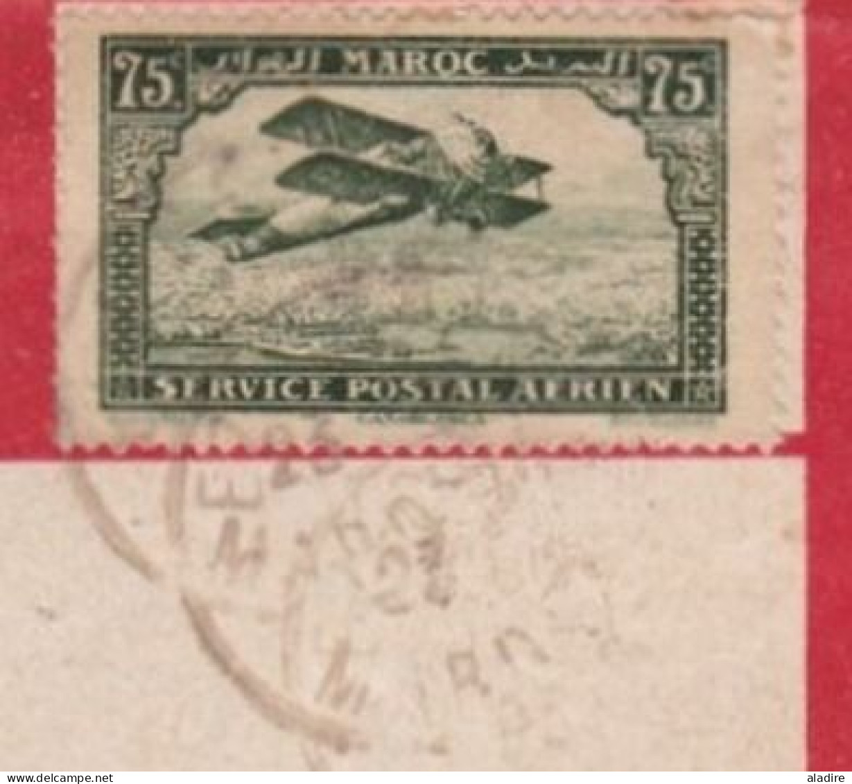 31 01 1923 - Précurseur Avion Ligne Latécoère France-Maroc - Enveloppe De Fez Vers St Germain En Laye - Affrt 75 C - Airmail