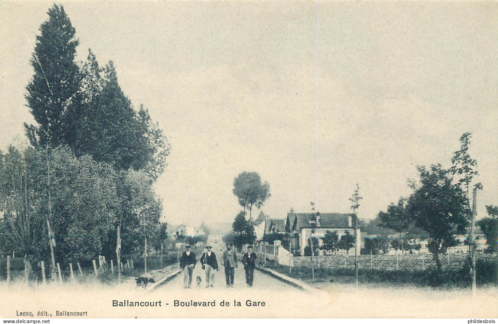 ESSONNE  BALLANCOURT  Boulevard De La Gare - Ballancourt Sur Essonne