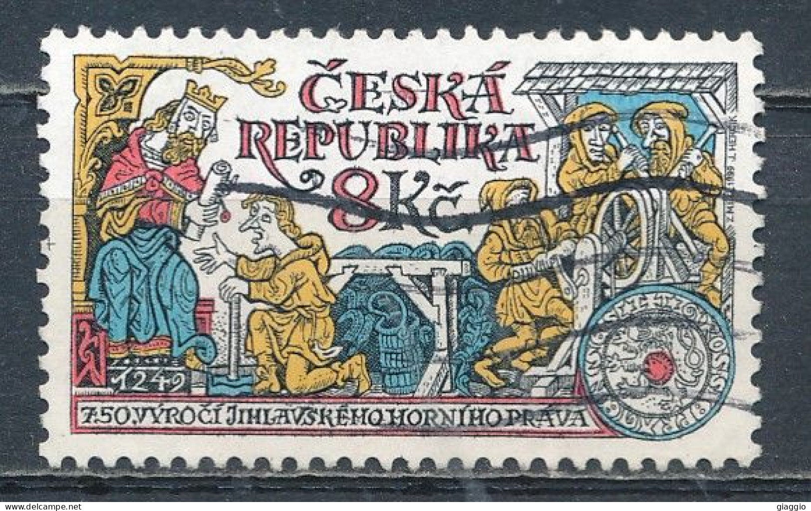 °°° CZECH REPUBLIC - Y&T N° 218 - 1999 °°° - Used Stamps