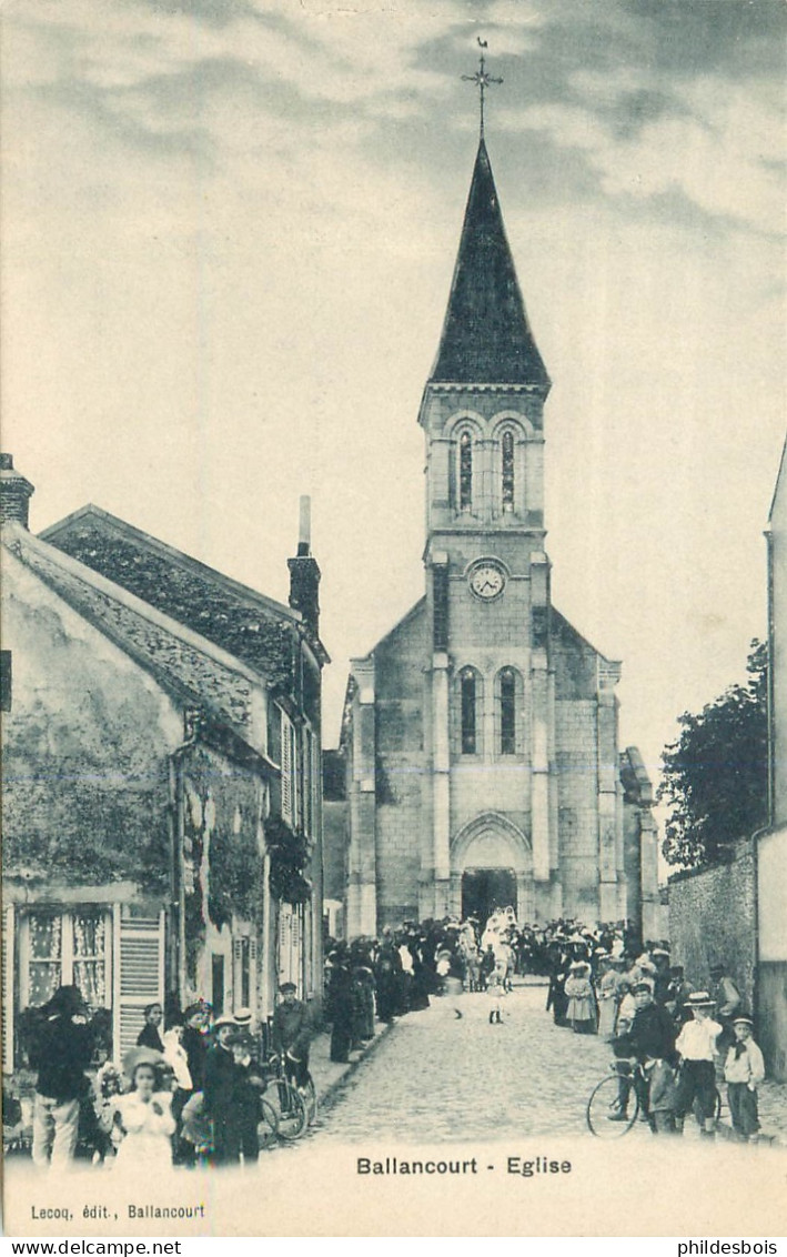 ESSONNE  BALLANCOURT  L'église - Ballancourt Sur Essonne
