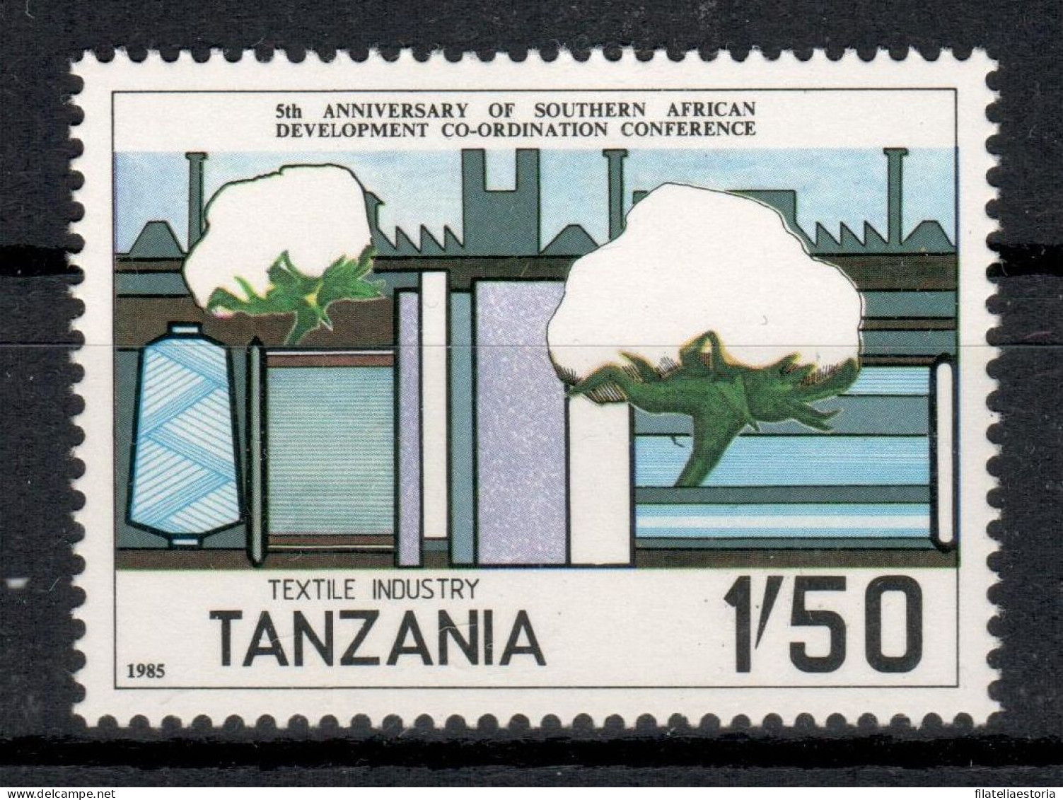 Tanzanie 1985 - MNH ** - Industrie Textile - Michel Nr. 254 (tan314) - Tanzanie (1964-...)