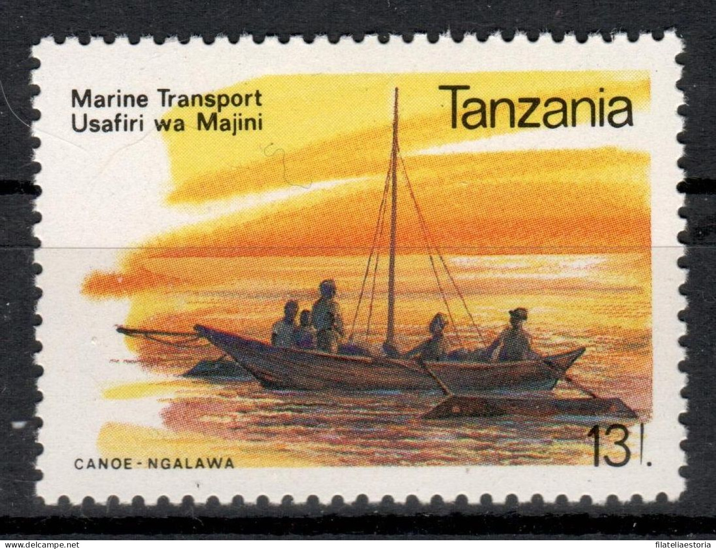 Tanzanie 1990 - MNH ** - Bateaux - Michel Nr. 731 (tan322) - Tanzanie (1964-...)