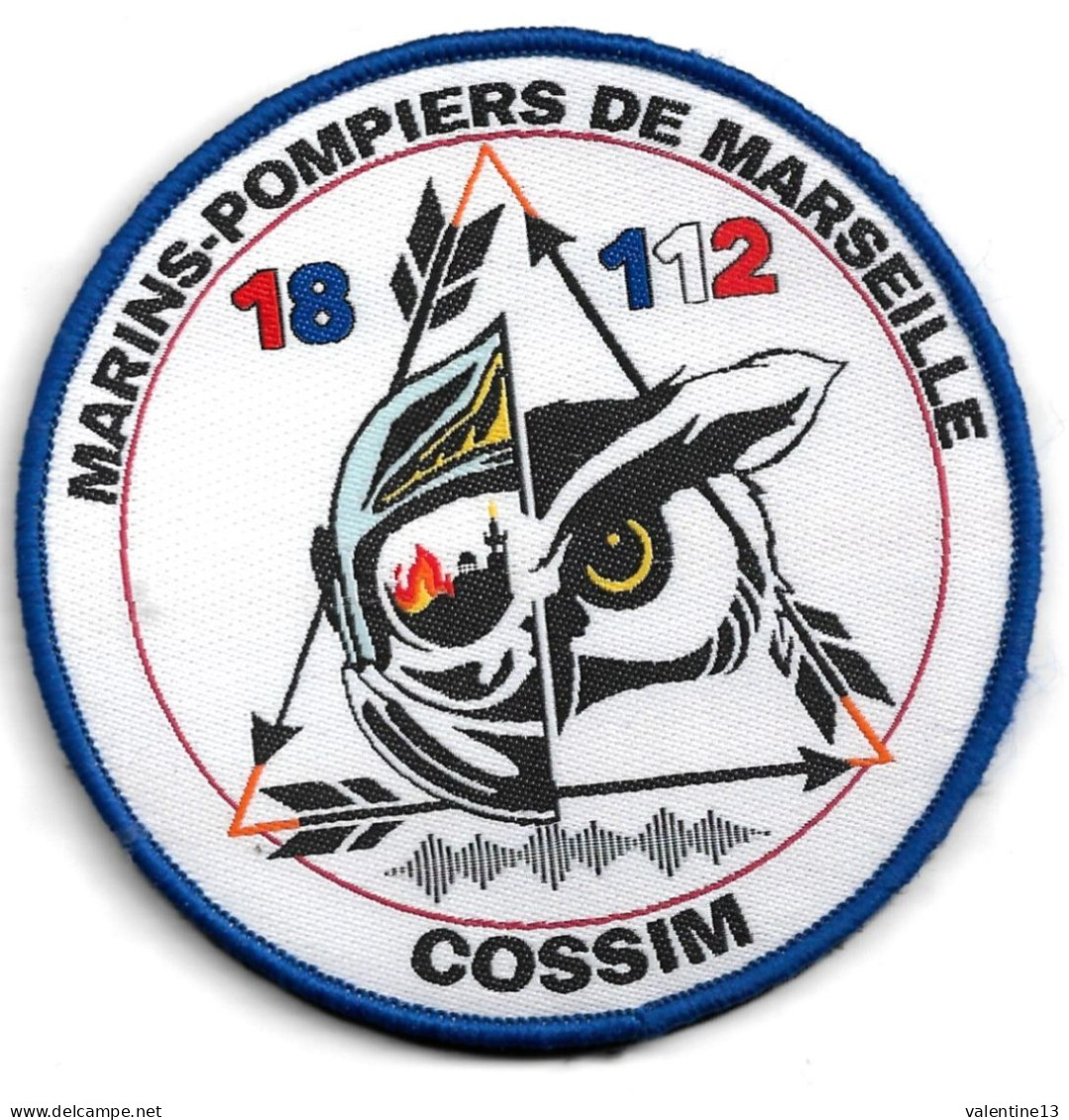 Ecusson B.M.P MARSEILLE COSSIM 1 - Bomberos