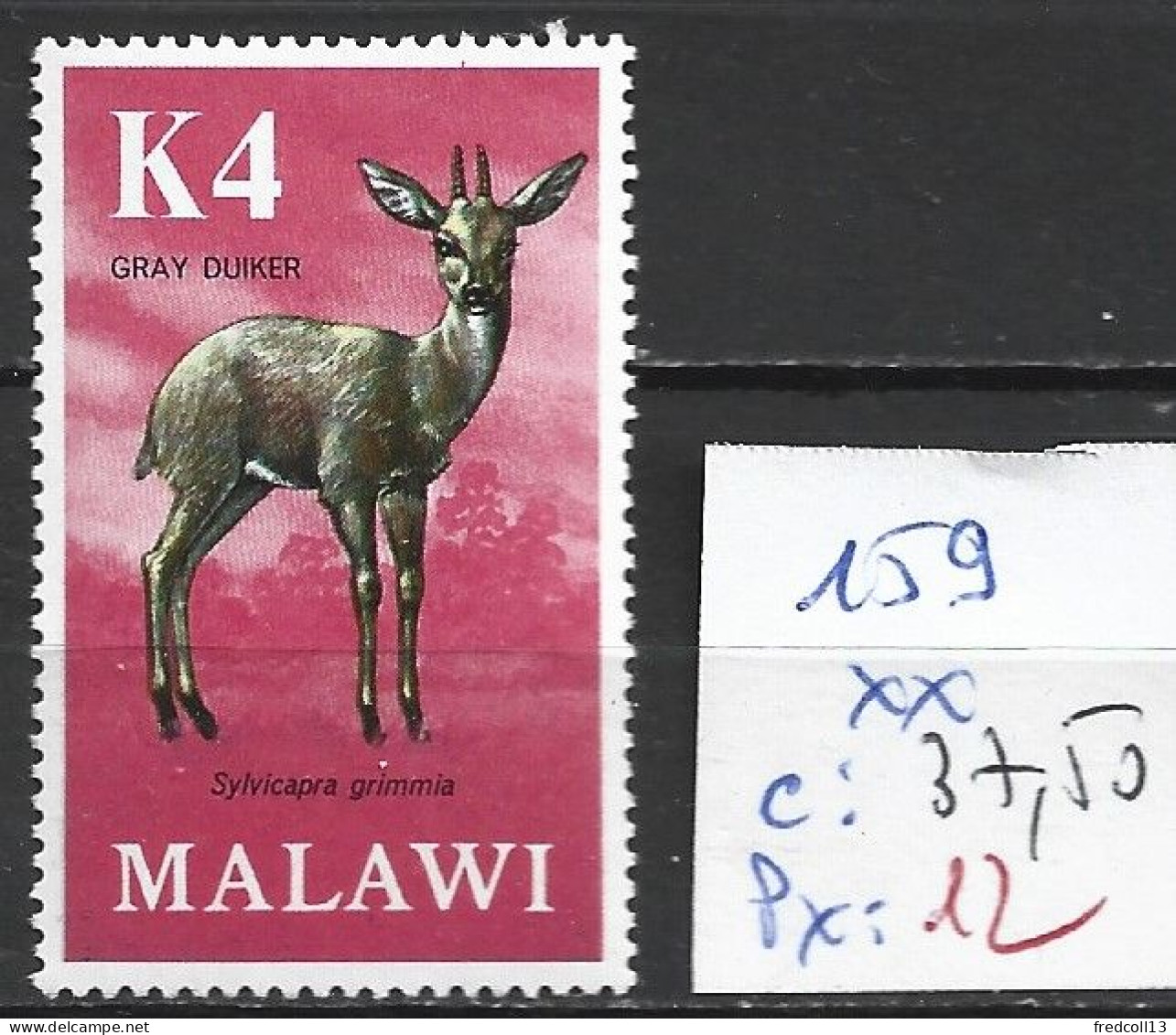 MALAWI 159 ** Côte 37.50 € - Malawi (1964-...)