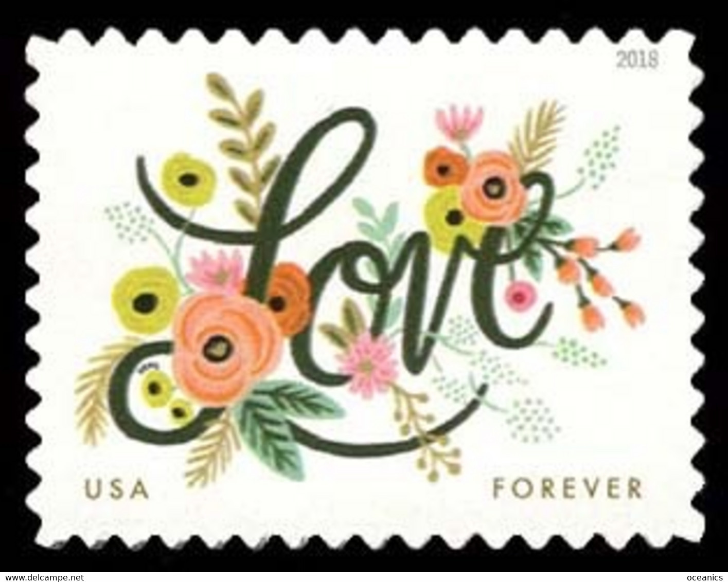 Etats-Unis / United States (Scott No.5255 - Love) [**] - Unused Stamps