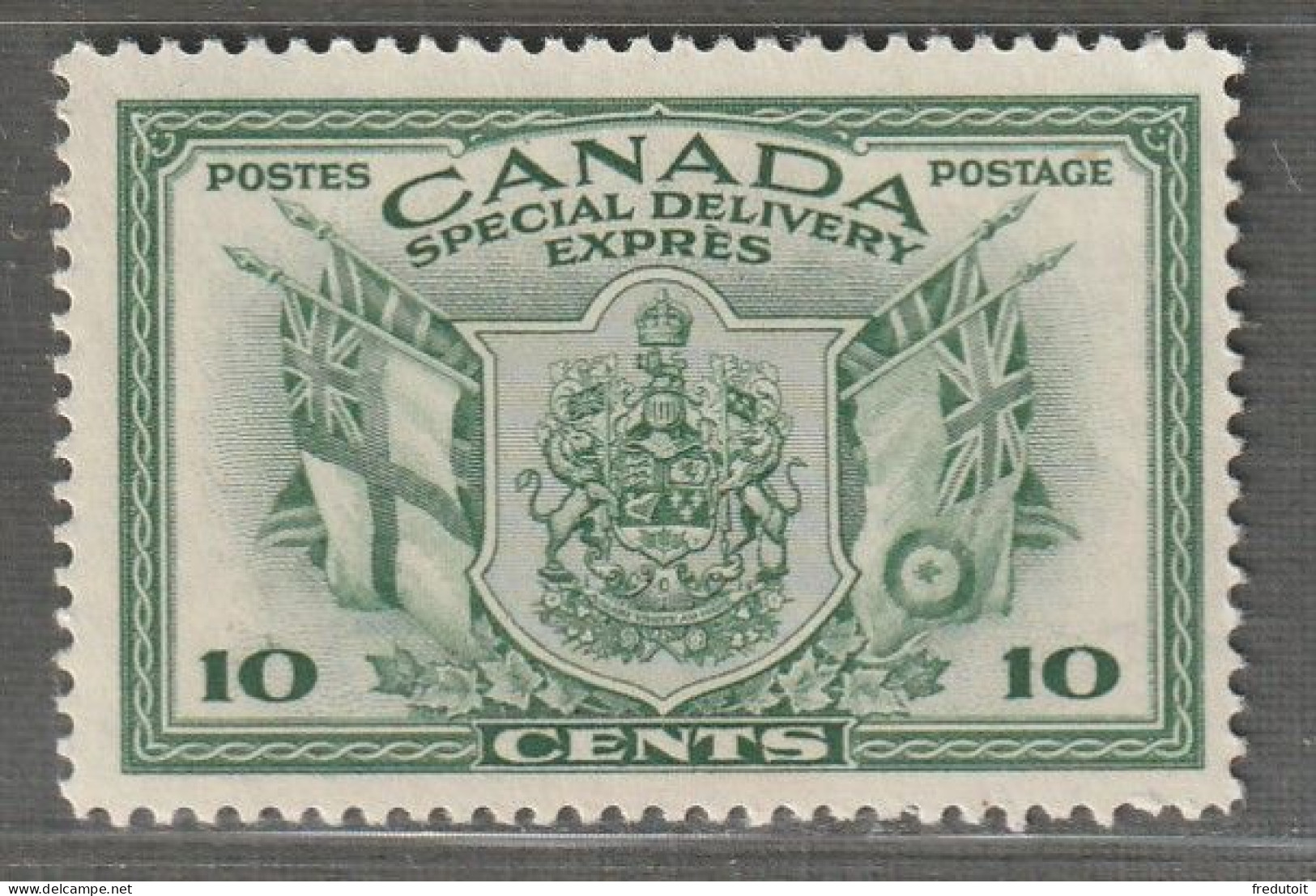 CANADA - Timbres Exprès N°10 * (1942) Effort De Guerre - Special Delivery