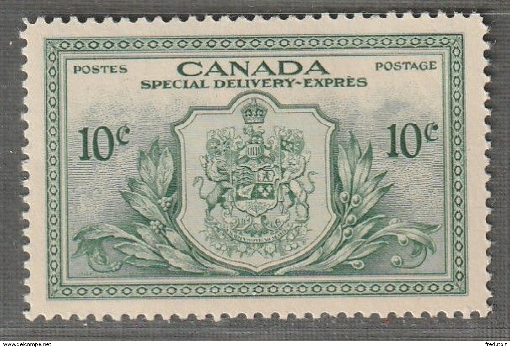 CANADA - Timbres Exprès N°11 * (1946) Victoire Et Paix - Eilbriefmarken