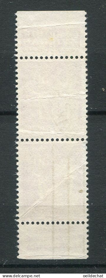 26227 FRANCE N°283°(219b N° Maury) 50c. Paix Type IIA : Risban + D.U En Paire 1932  TB - Usati