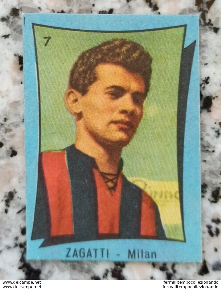 Bh Figurina Cartonata N 7 Edizione Nannina Zagatti Milan Anni 50 - Cataloghi