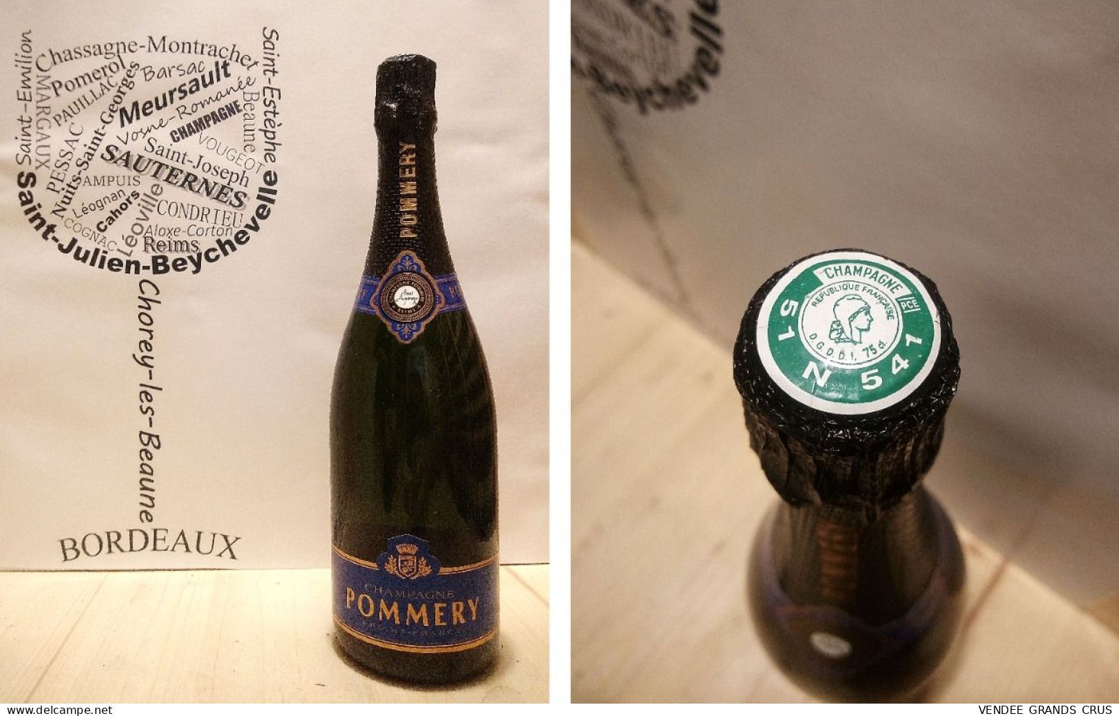 Apanage Pommery - Champagne - 1 X 75 Cl - Blanc Effervescent - Champagner & Sekt