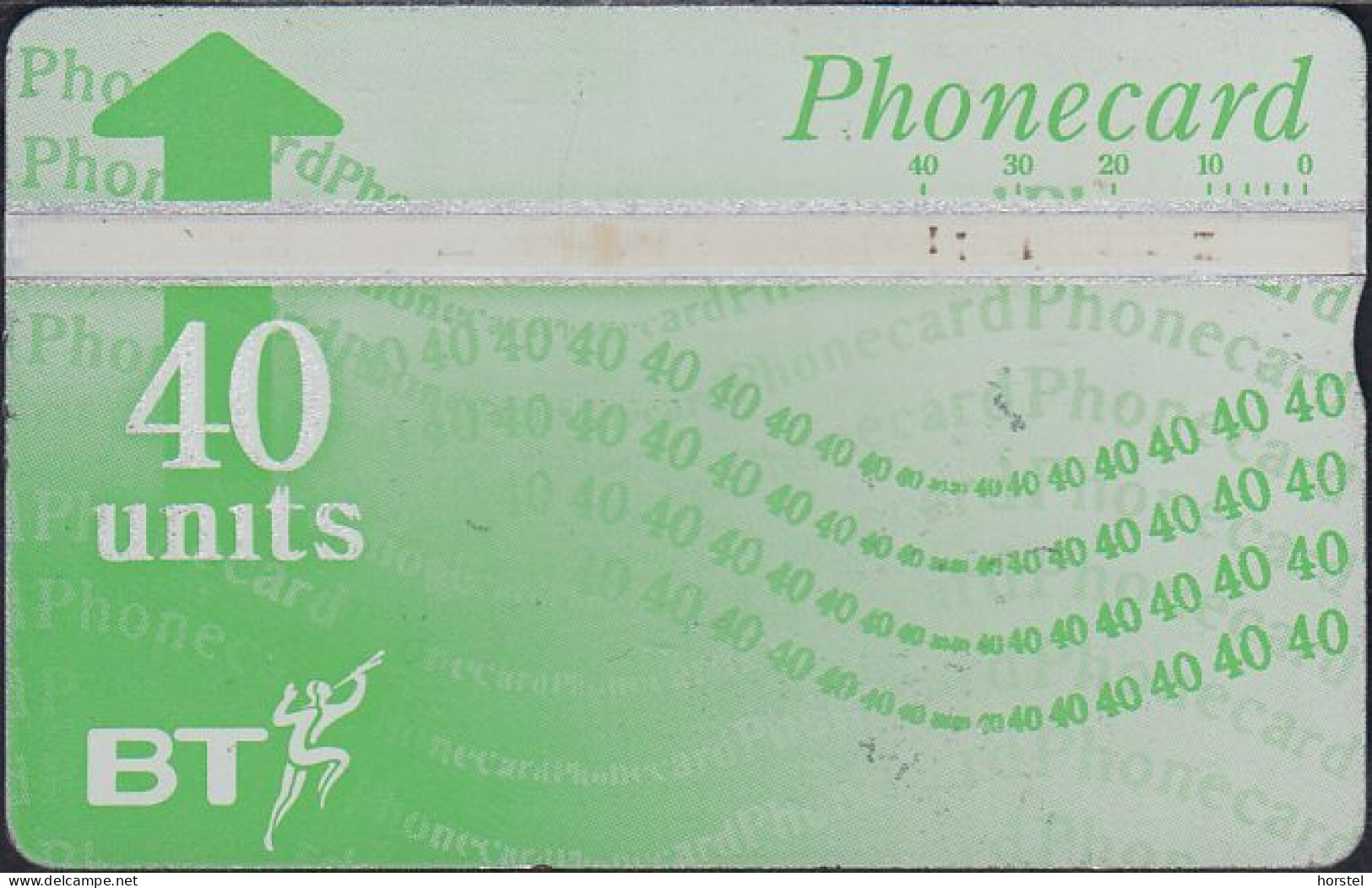 UK - British Telecom L&G  BTD039 - 8th Issue Phonecard Definitive - 40 Units - 207A - BT Definitive