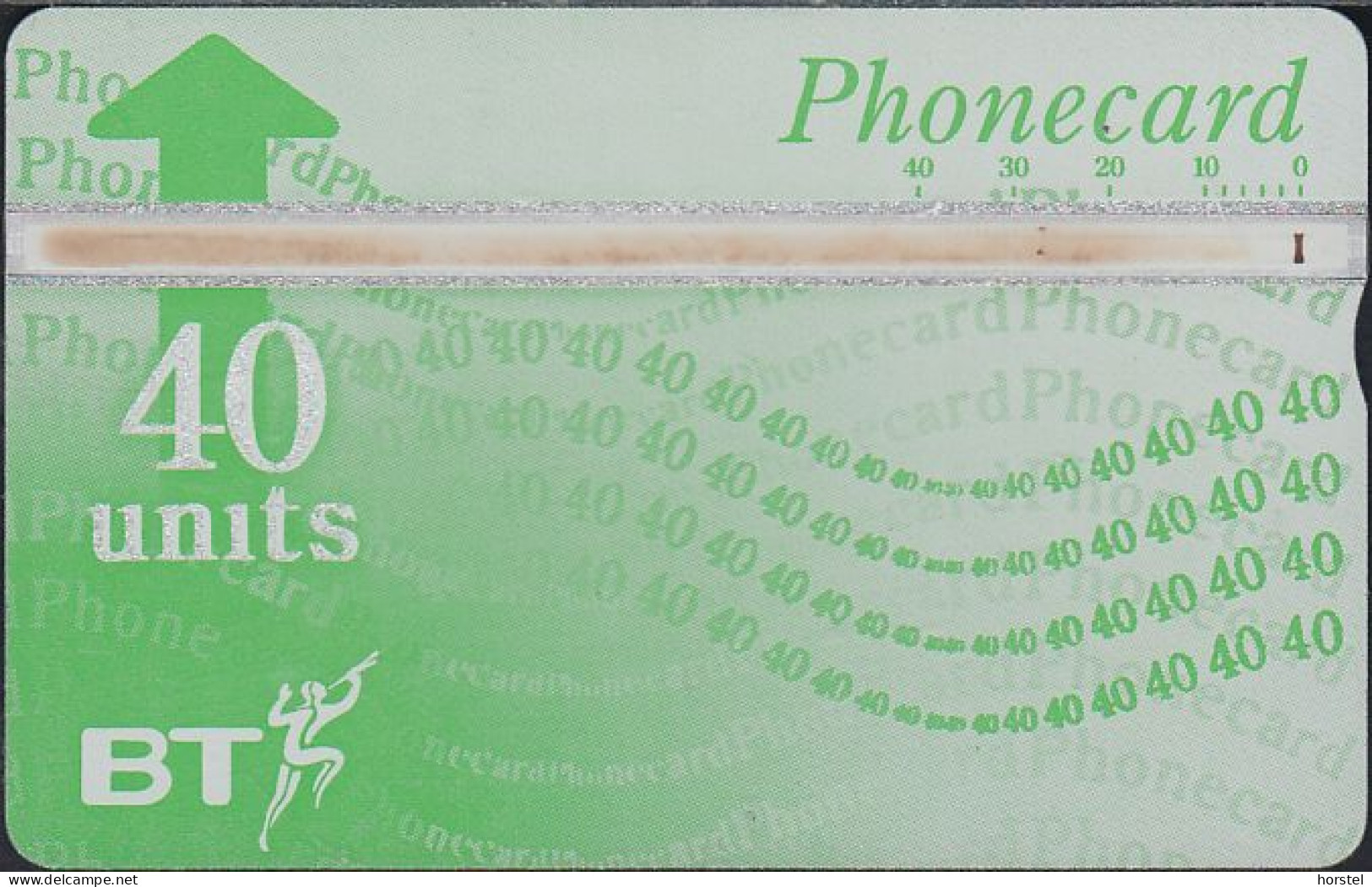 UK - British Telecom L&G  BTD039 - 8th Issue Phonecard Definitive - 40 Units - 228A - BT Emissions Définitives