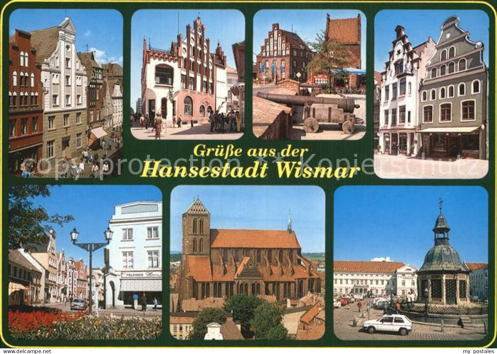 72457459 Wismar Mecklenburg Hansestadt Marktplatz Wasserkunst Wismar - Wismar