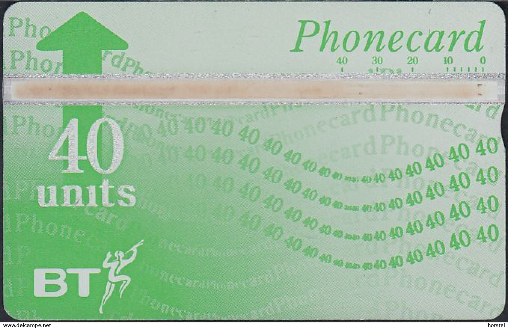 UK - British Telecom L&G  BTD039 - 8th Issue Phonecard Definitive - 40 Units - 266G - BT Definitive Issues