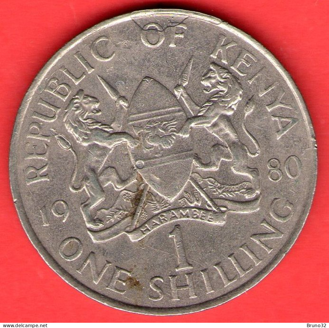 Kenia - Kenya - 1980 - 1 Shilling - SPL/XF - Come Da Foto - Kenia