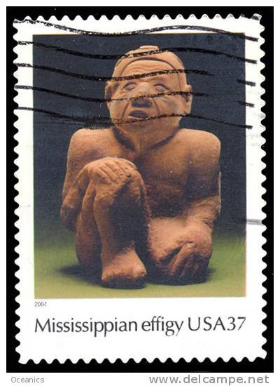 Etats-Unis / United States (Scott No.3873f - Arts Ameriendiens / Art Of The American Indians) (o) - Used Stamps
