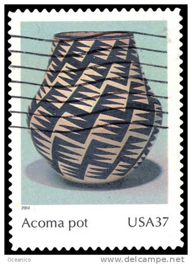 Etats-Unis / United States (Scott No.3873g - Arts Ameriendiens / Art Of The American Indians) (o) - Used Stamps