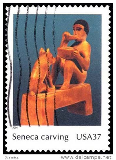 Etats-Unis / United States (Scott No.3873i - Arts Ameriendiens / Art Of The American Indians) (o) - Used Stamps