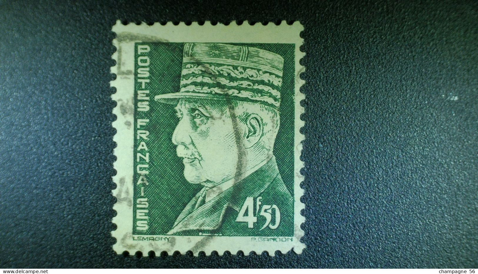 1941 /1942 N° 521B  MARECHAL PETAIN OBLIT - Used Stamps