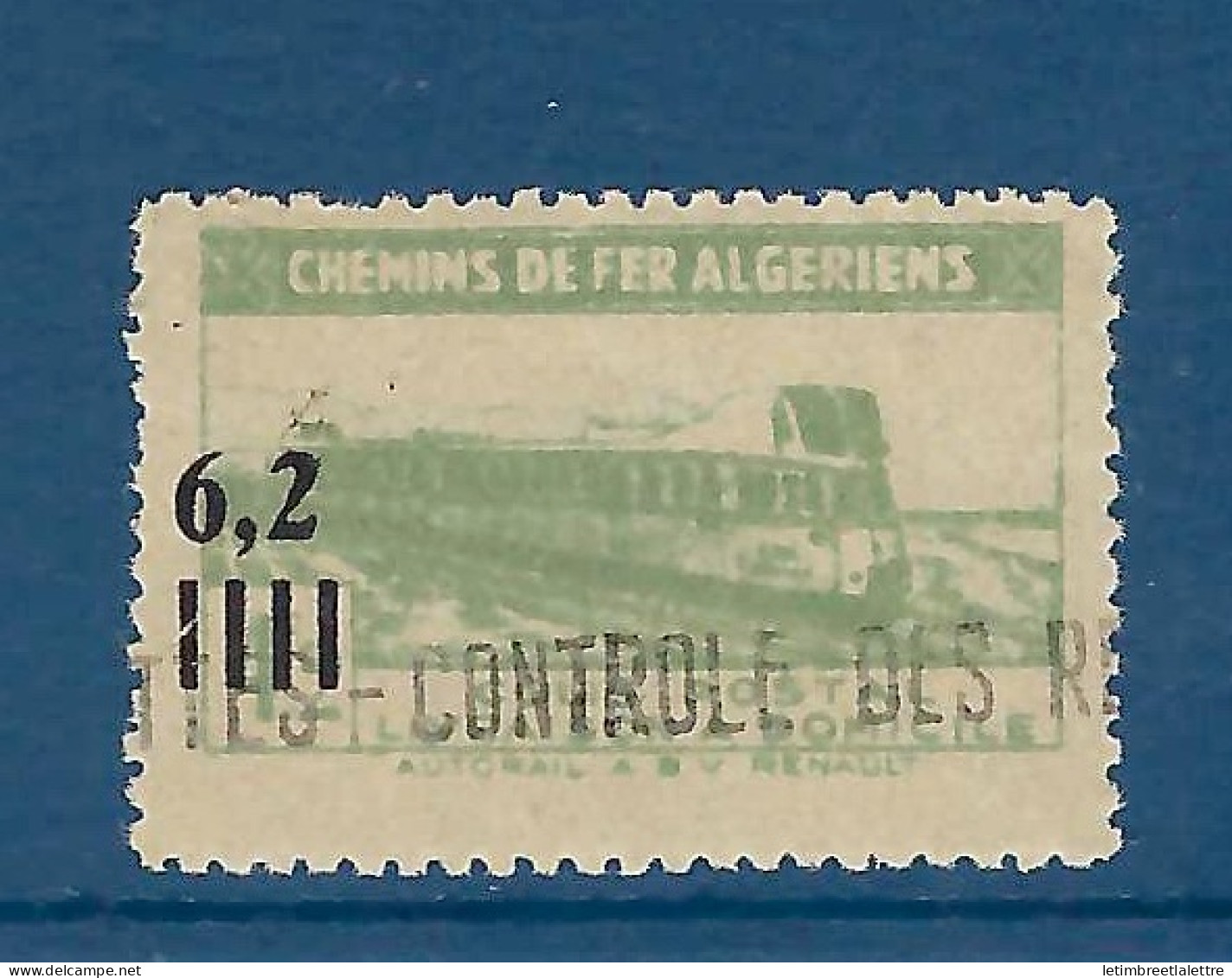 Algérie - Colis Postaux - YT N° 135 ** - Neuf Sans Charnière - Surcharge Noire - 1944 1945 - Paquetes Postales