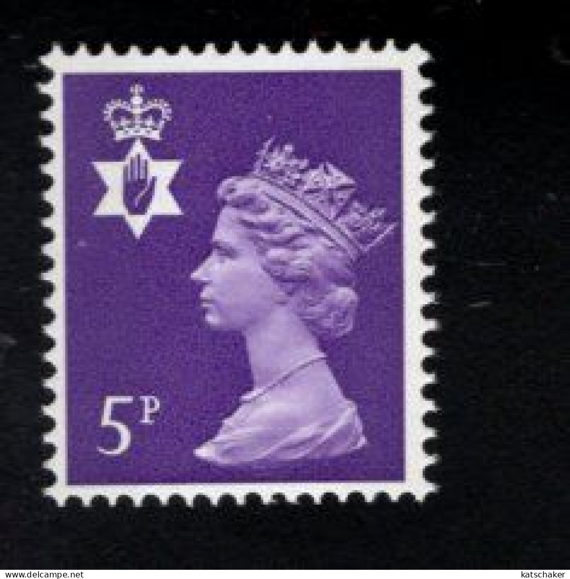 1125306514 1974 SCOTT NIMH5 GIBBONS NI18(XX)  POSTFRIS MINT NEVER HINGED - QUEEN ELIZABETH II - - Nordirland