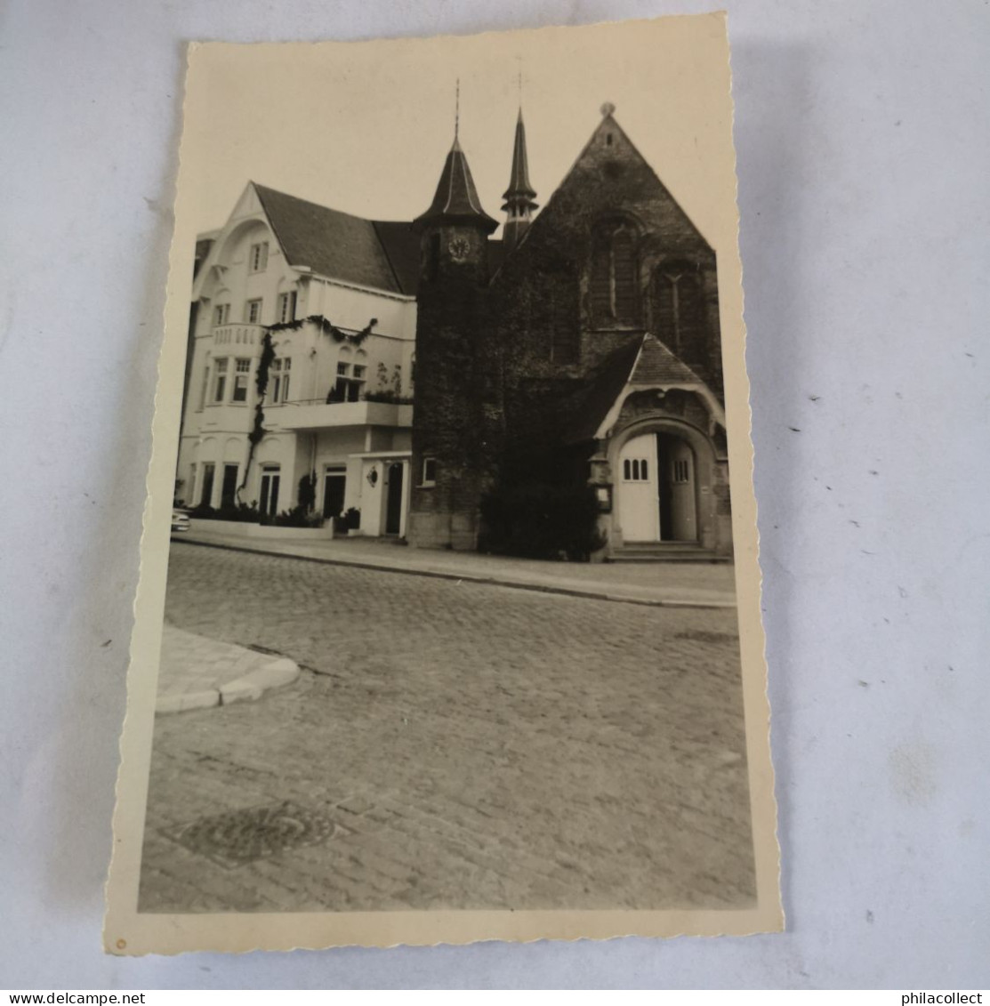 Duinbergen  (Knokke Heist) FOTOKAART // Kerk En Omgeving 196? - Knokke