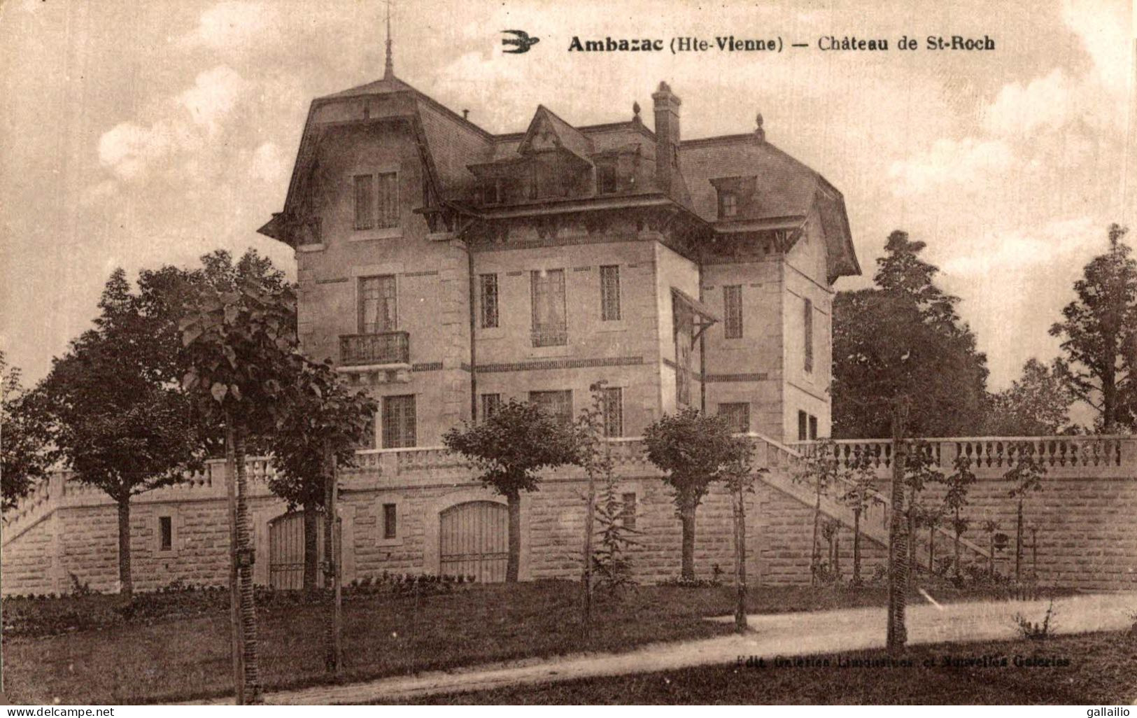 AMBAZAC CHATEAU DE SAINT ROCH - Ambazac