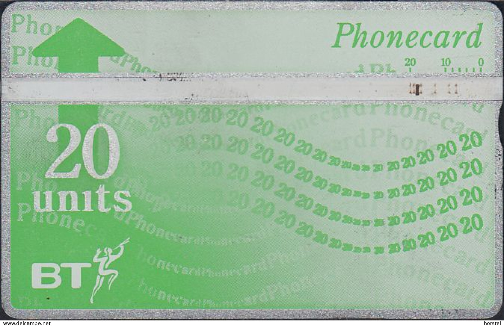 UK - British Telecom L&G  BTD044 - 9th Issue Phonecard Definitive - 20 Units - 344A - BT Definitieve Uitgaven