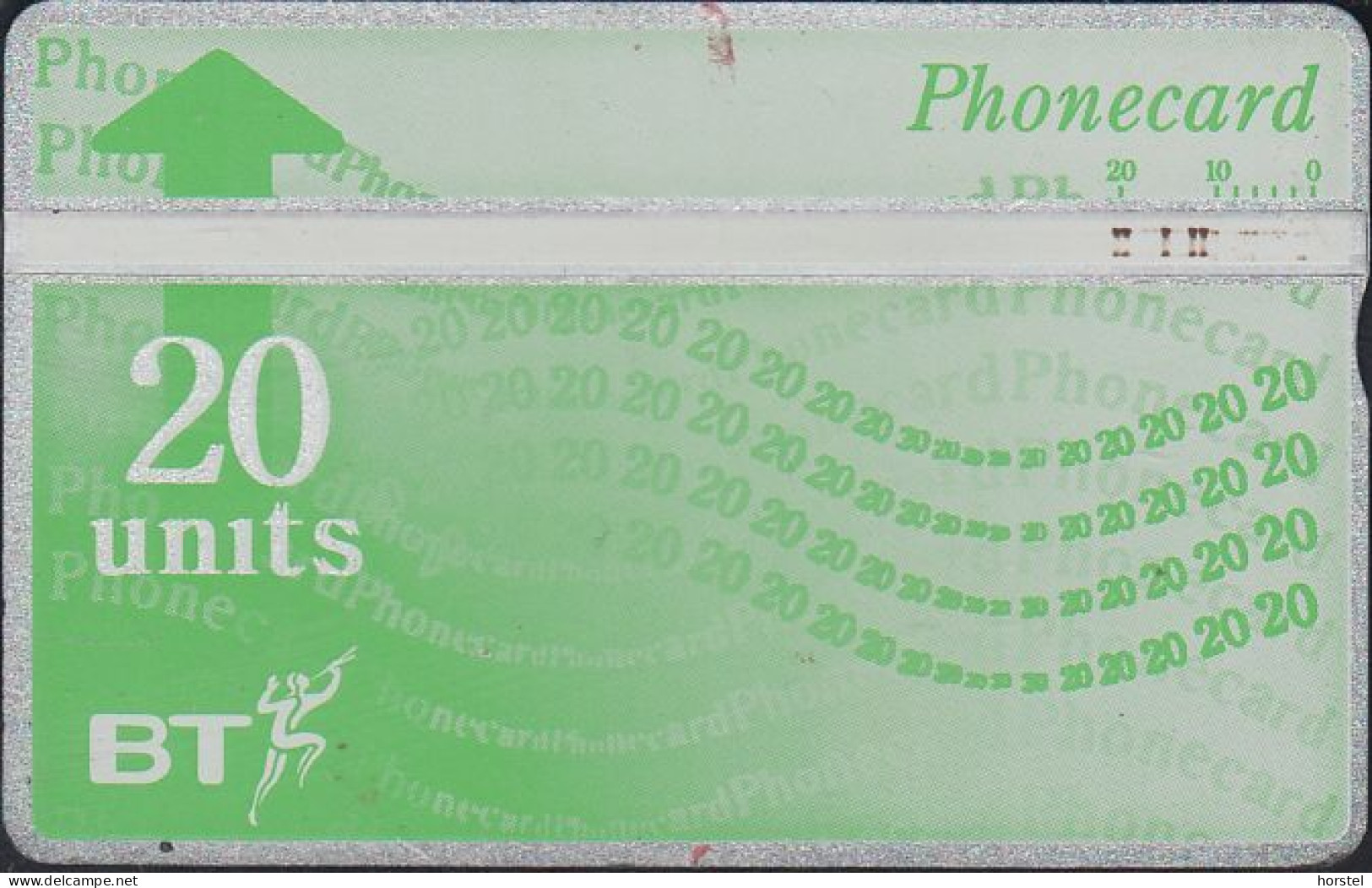 UK - British Telecom L&G  BTD044 - 9th Issue Phonecard Definitive - 20 Units - 208C - BT Emissioni Definitive