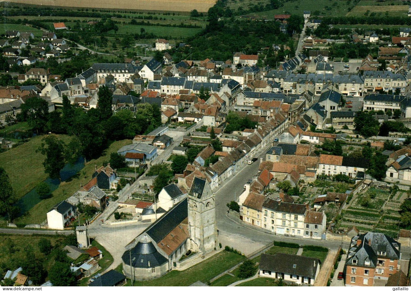 TRUN VUE AERIENNE - Trun