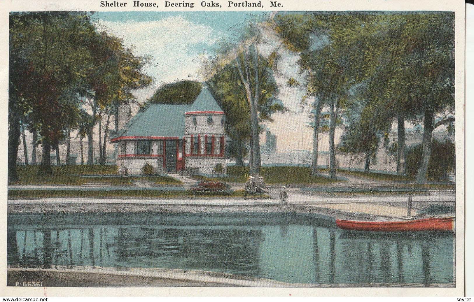 PORTLAND . -  Shelter House, Deering Oaks - Portland