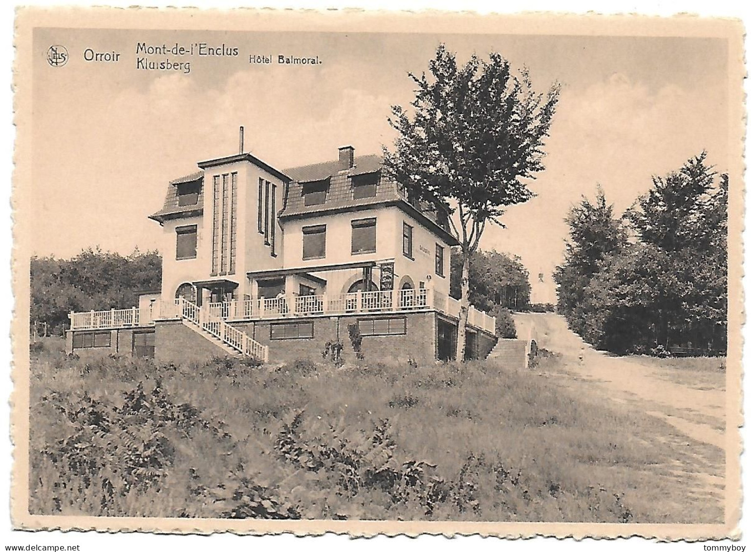 CPA Orroir, Mont-de-l'Enclus, Hôtel Balmoral - Mont-de-l'Enclus