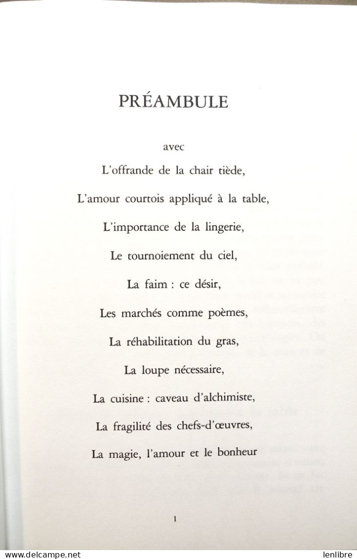 La CUISINE AMOUREUSE, COURTOISE & OCCITANE. Marie Rouanet. Ed. Loubatières. 1990. - Midi-Pyrénées