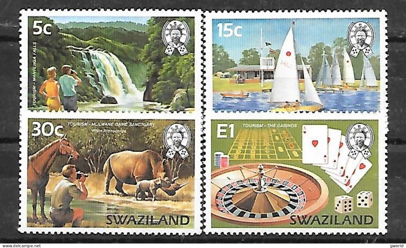 Swaziland  N° 368/71  YVERT  NEUF ** - Swaziland (1968-...)