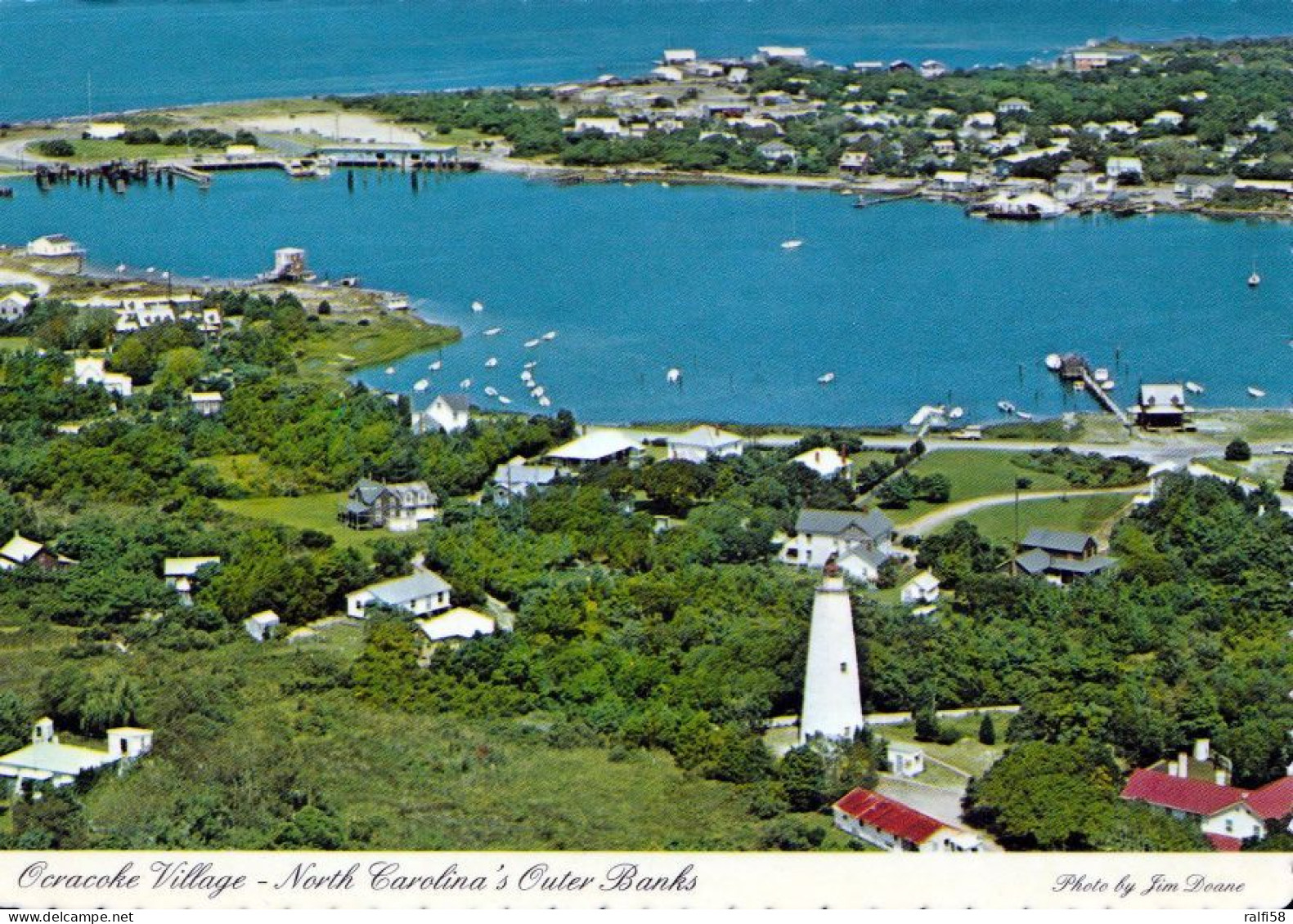 1 AK USA / North Carolina * Blick Auf Ocracoke - Eine Insel Der Outer Banks * - Otros & Sin Clasificación