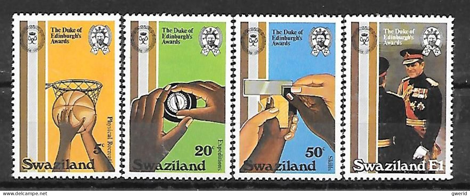 Swaziland  N° 381/84  YVERT  NEUF ** - Swaziland (1968-...)