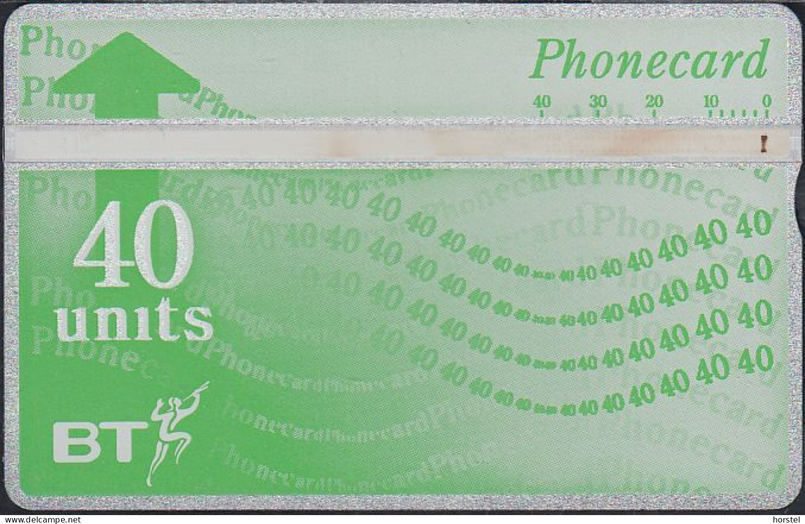 UK - British Telecom L&G  BTD045 - 9th Issue Phonecard Definitive - 40 Units - 248A - BT Definitive Issues