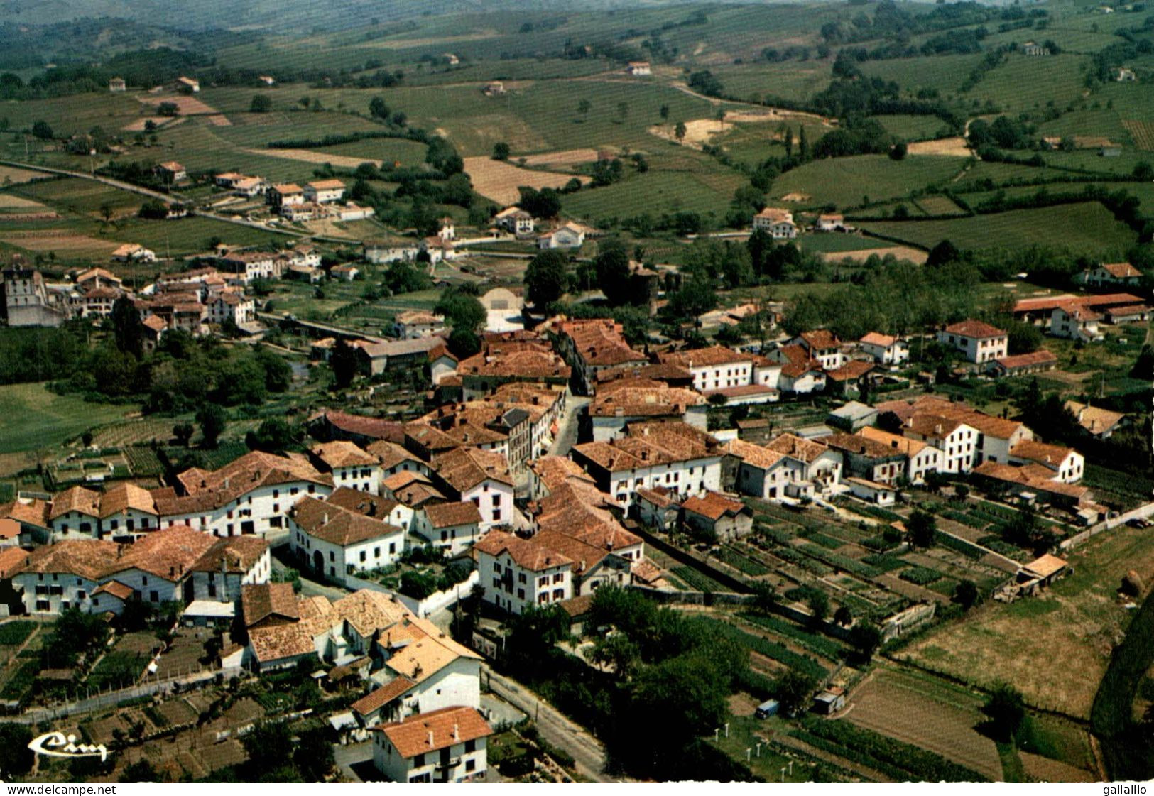 ESPELETTE VUE AERIENNE - Espelette