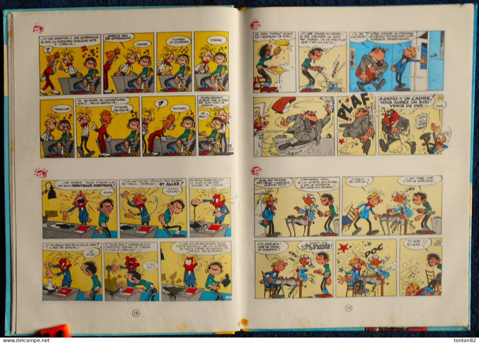 GASTON Lagaffe - R2 - Le Bureau des Gaffes en Gros - Dupuis - ( 1979 ) .