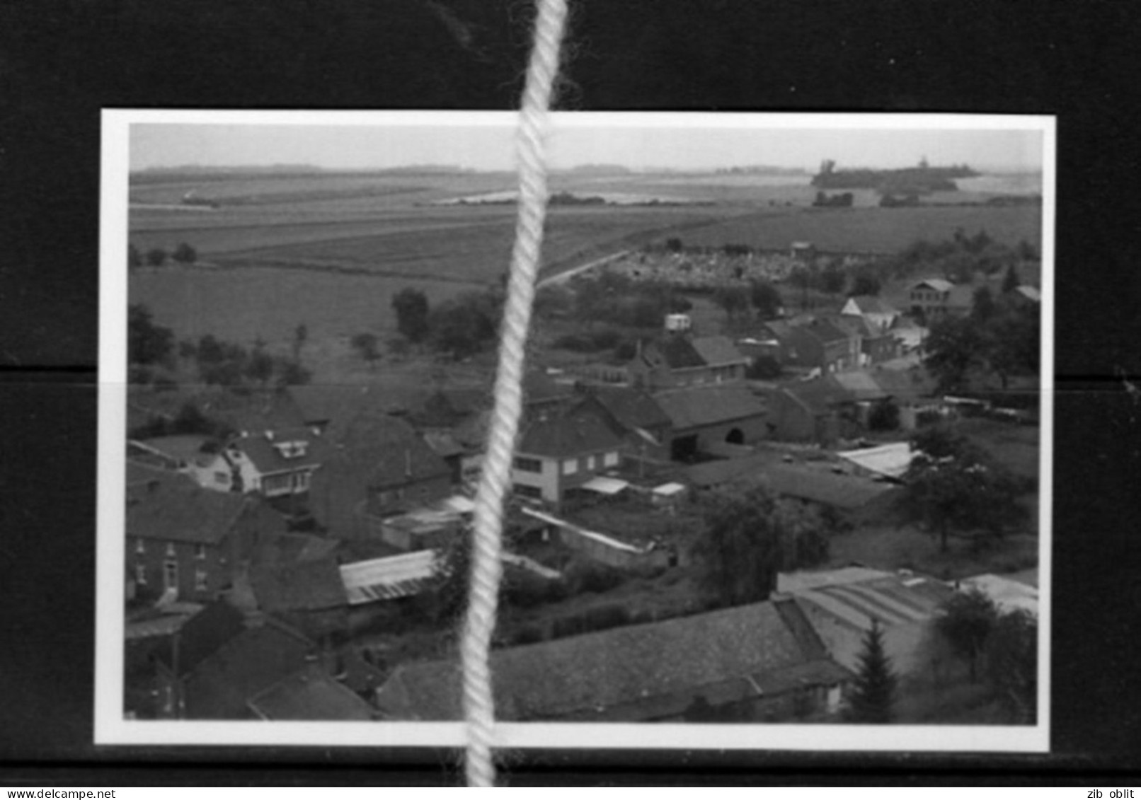 PHOTO   GINGELOM VLUCHT AERIENNE LIMBURG REPRO - Gingelom