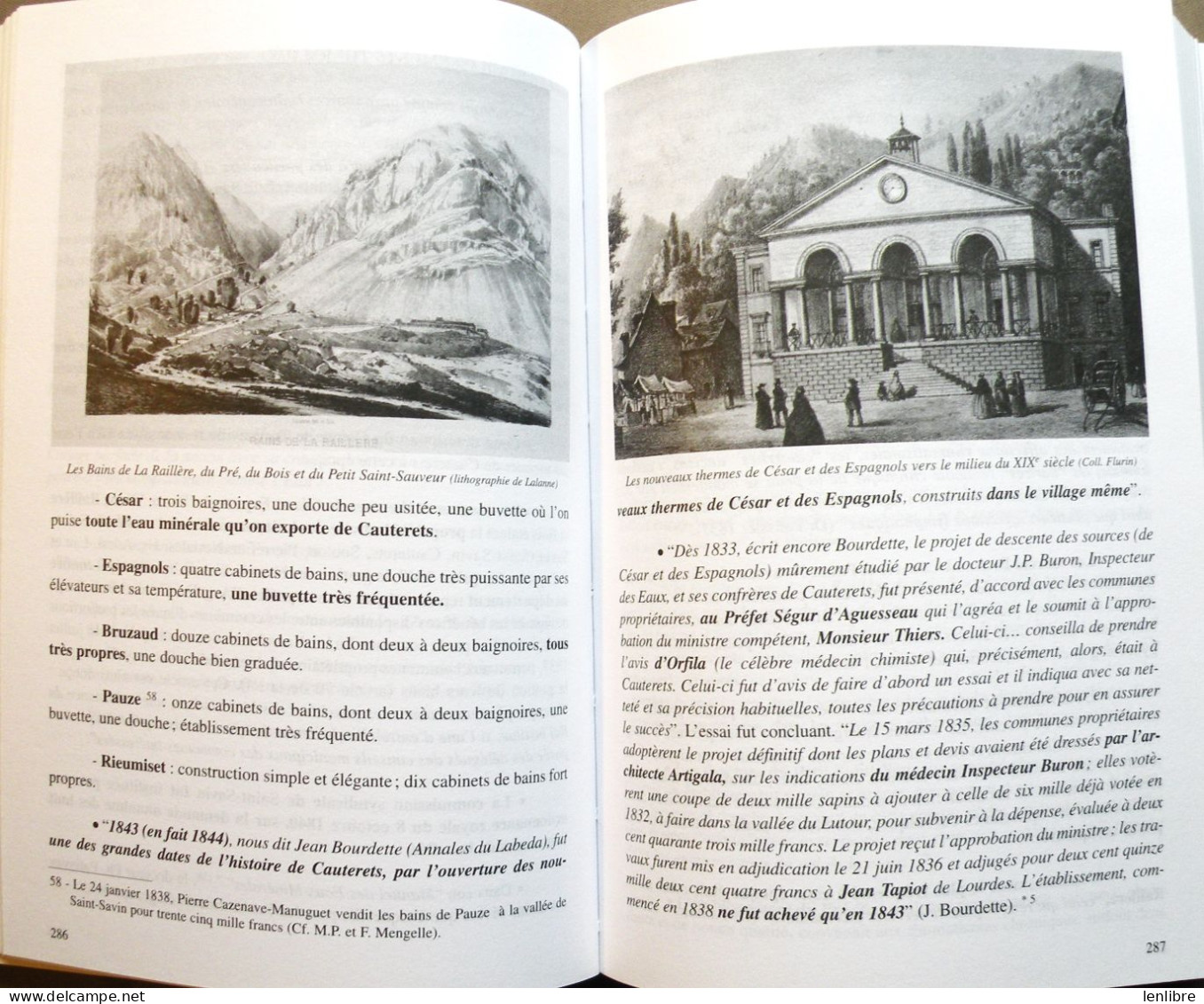 HISTOIRE De CAUTERETS Des Origines à Nos Jours. René Flurin. Editions Créer. 1999. - Midi-Pyrénées